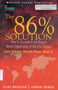 Image of The 86 % Solution