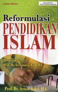 Image of Reformulasi Pendidikan Islam