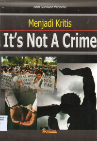 Image of Menjadi Kritis It's Not A Crime