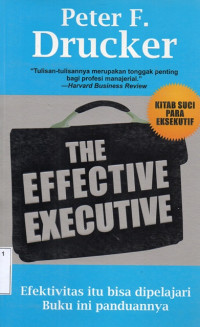 Image of The Effective Executive
