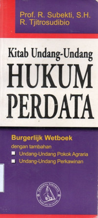 Image of Kitab Undang Undang Hukum Perdata